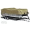 Eevelle Silvercloud Boat Cover PONTOON Rails Inboard 20' 6in. L 102in. W Khaki SCPONBP20102-KHA - alternate 1